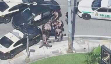 Possible carjacking suspect taken into custody after pursuit through streets of northwest Miami-Dade