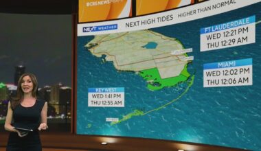 Heavy rain, king tides bring renewed flooding threat to South Florida as storms move in