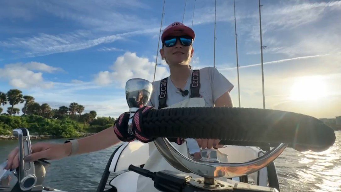 Young charter boat captain defies chronic illness