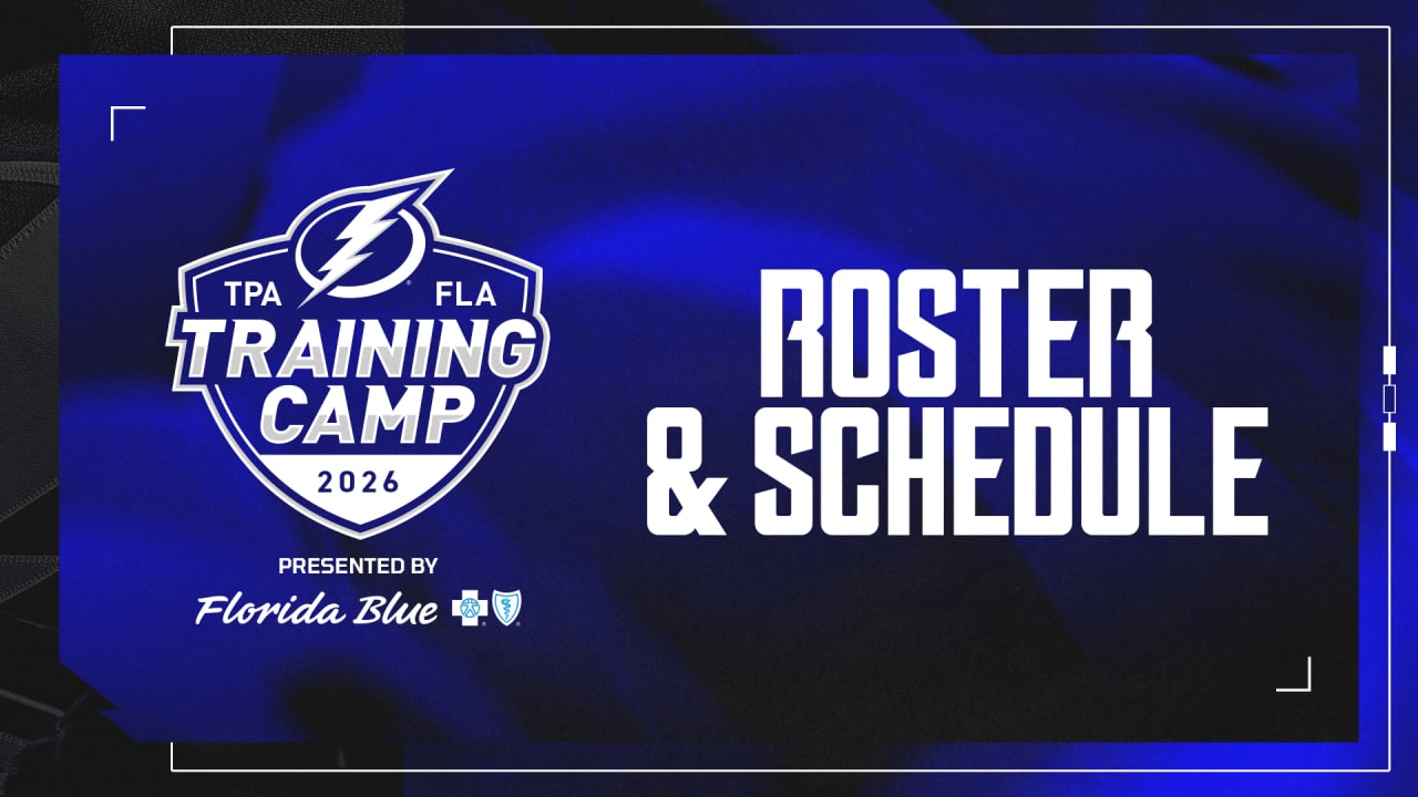 Lightning announce roster & schedule for 2026 training camp, presented by Florida Blue