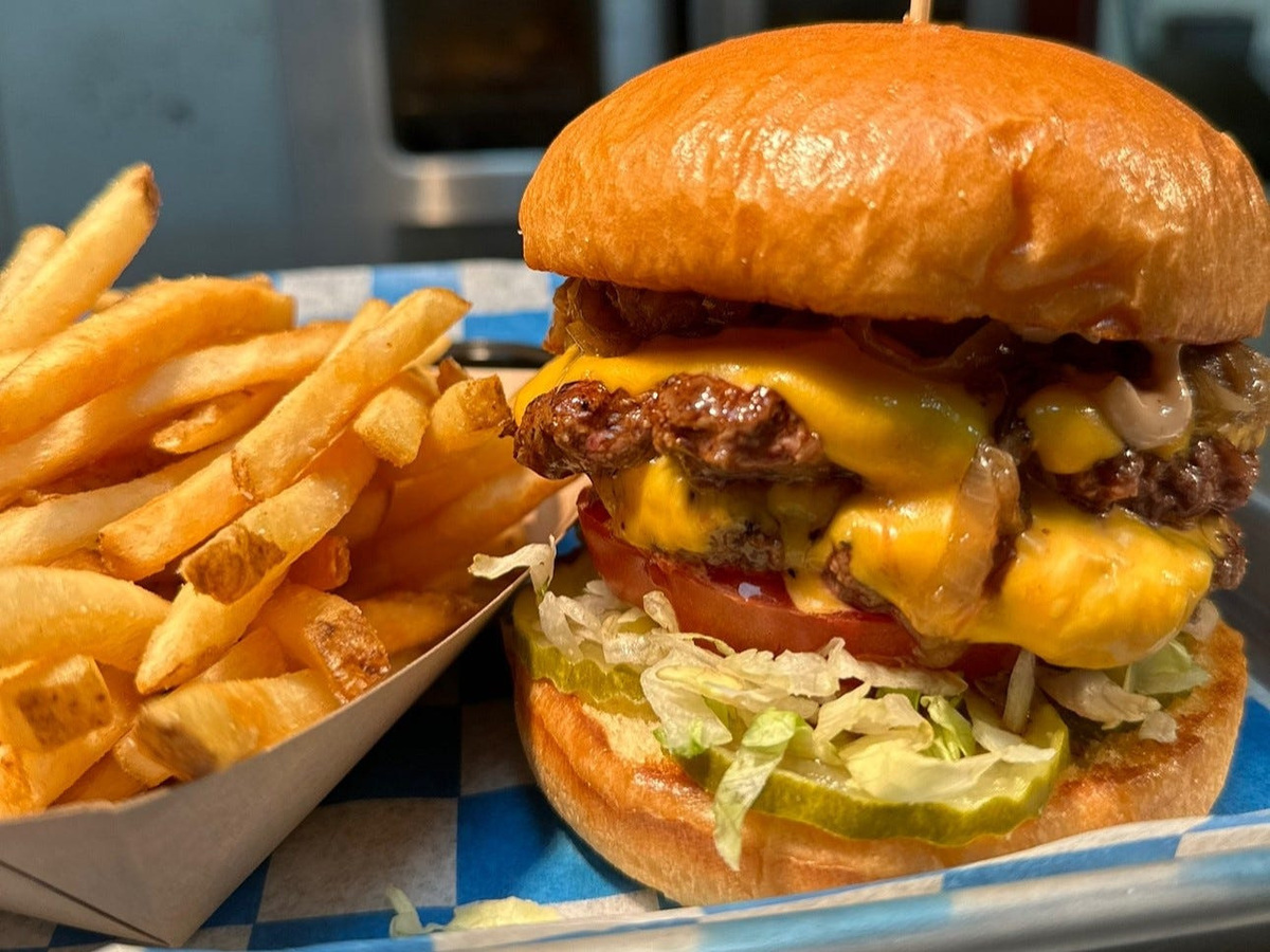 Burger Daddy in Stuart features smash burgers, fries and milkshakes.