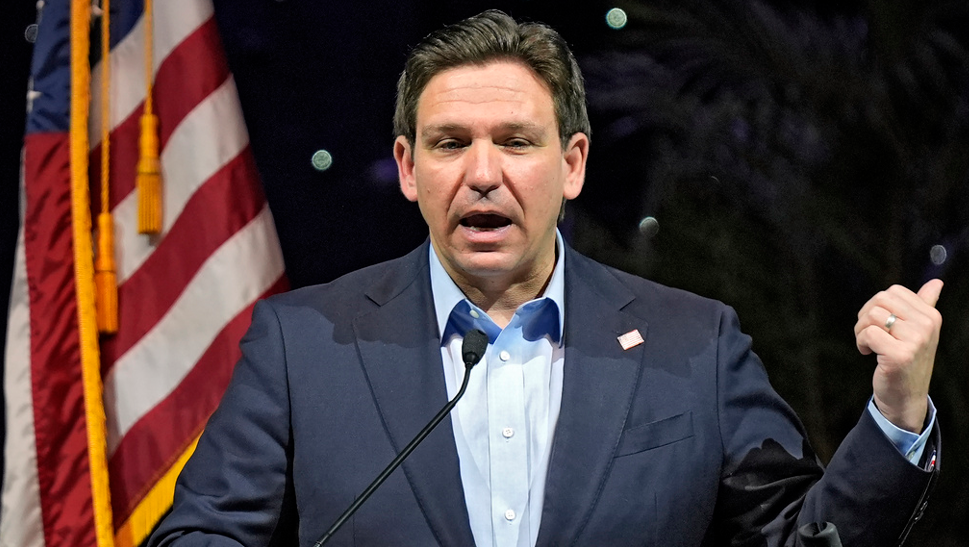 Gov. Ron DeSantis speaks in Central Florida