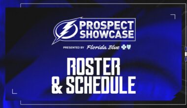 Lightning announce roster, schedule for 2026 Prospect Showcase