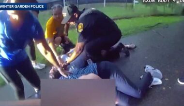Bodycam: Couple injured in lightning strike on Florida trail