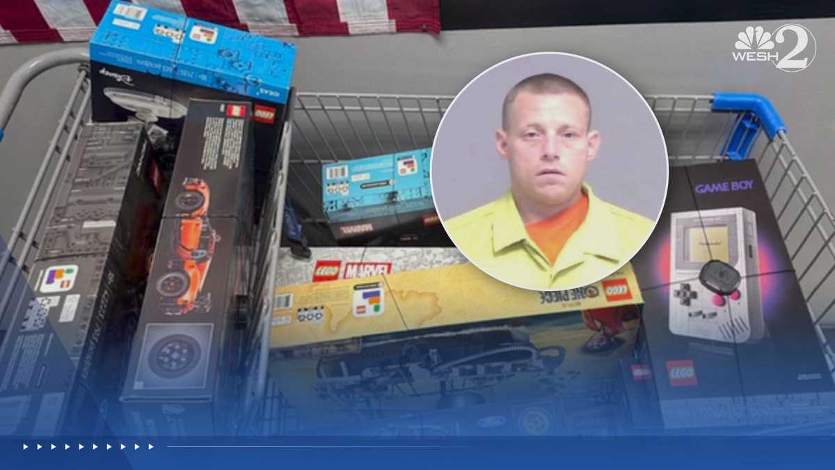'Lego Bandit' busted after alleged $20K theft spree in Florida