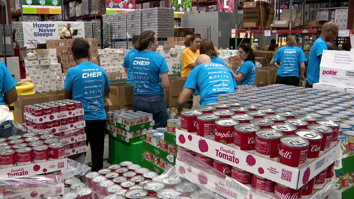 Second Harvest volunteers pack over 100K meals in 24 hours