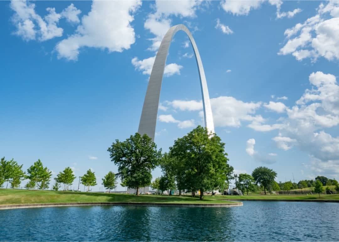 #10. Gateway Arch National Park (Missouri)