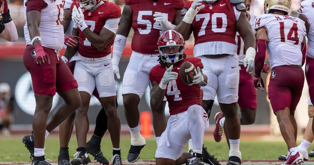 No. 10 Alabama rallies to beat Florida State 50-36 in offensive thriller :: WRAL.com
