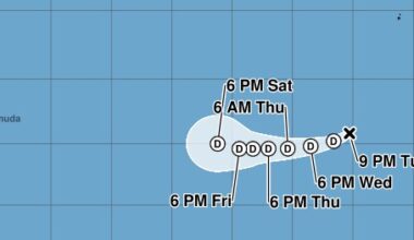 Tropical depression could form in far eastern Atlantic