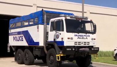 Orlando police unveil new high-water rescue truck