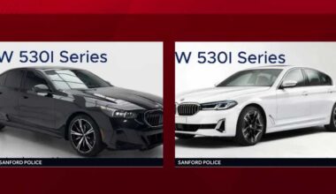 Sanford police searching for 2 vehicles involved in shooting