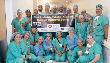 Florida's first pediatric robotic heart surgery showcases the power of academic medicine | FIU News