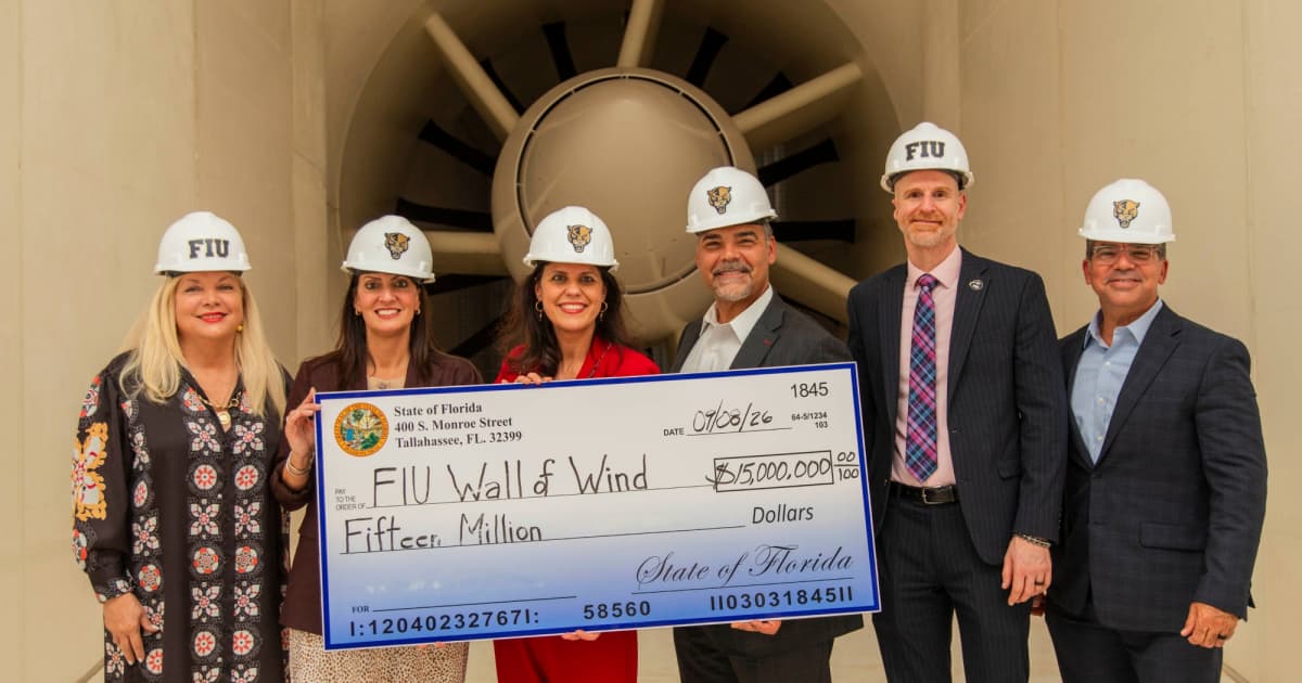 FIU secures $15 million from the state of Florida for hurricane research facility | FIU News
