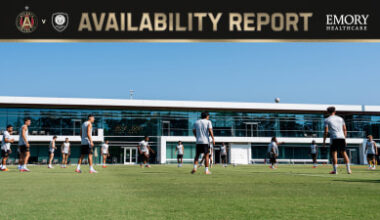 Availability report: Eyes on midfield headed into Orlando rivalry match