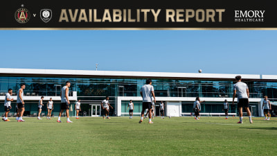 Availability report: Eyes on midfield headed into Orlando rivalry match