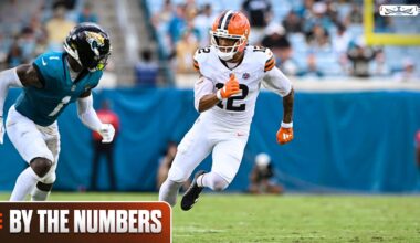 10 number from the Browns 34-10 loss to the Jaguars in Week 1