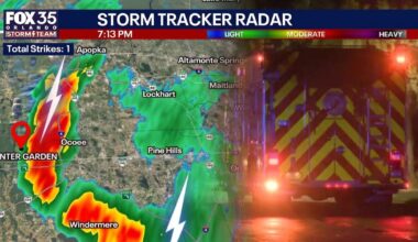 2 hospitalized after reported lightning strike along West Orange Trail in Winter Garden