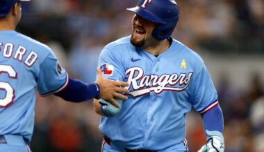 Texas Rangers put on their rally pants to defeat Tampa Bay Rays