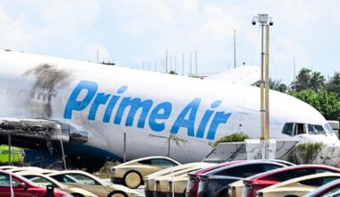 Amazon cargo plane crash victims were in vehicles that were hit, NTSB says