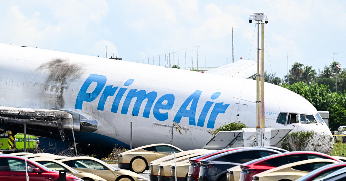 Amazon cargo plane crash victims were in vehicles that were hit, NTSB says