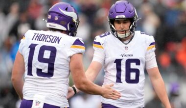 Minnesota Vikings at Tampa Bay Buccaneers: Inactive Lists for Both Teams