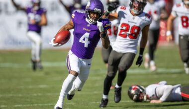 Vikings beat Buccaneers 23-16, lose Justin Jefferson to ankle injury