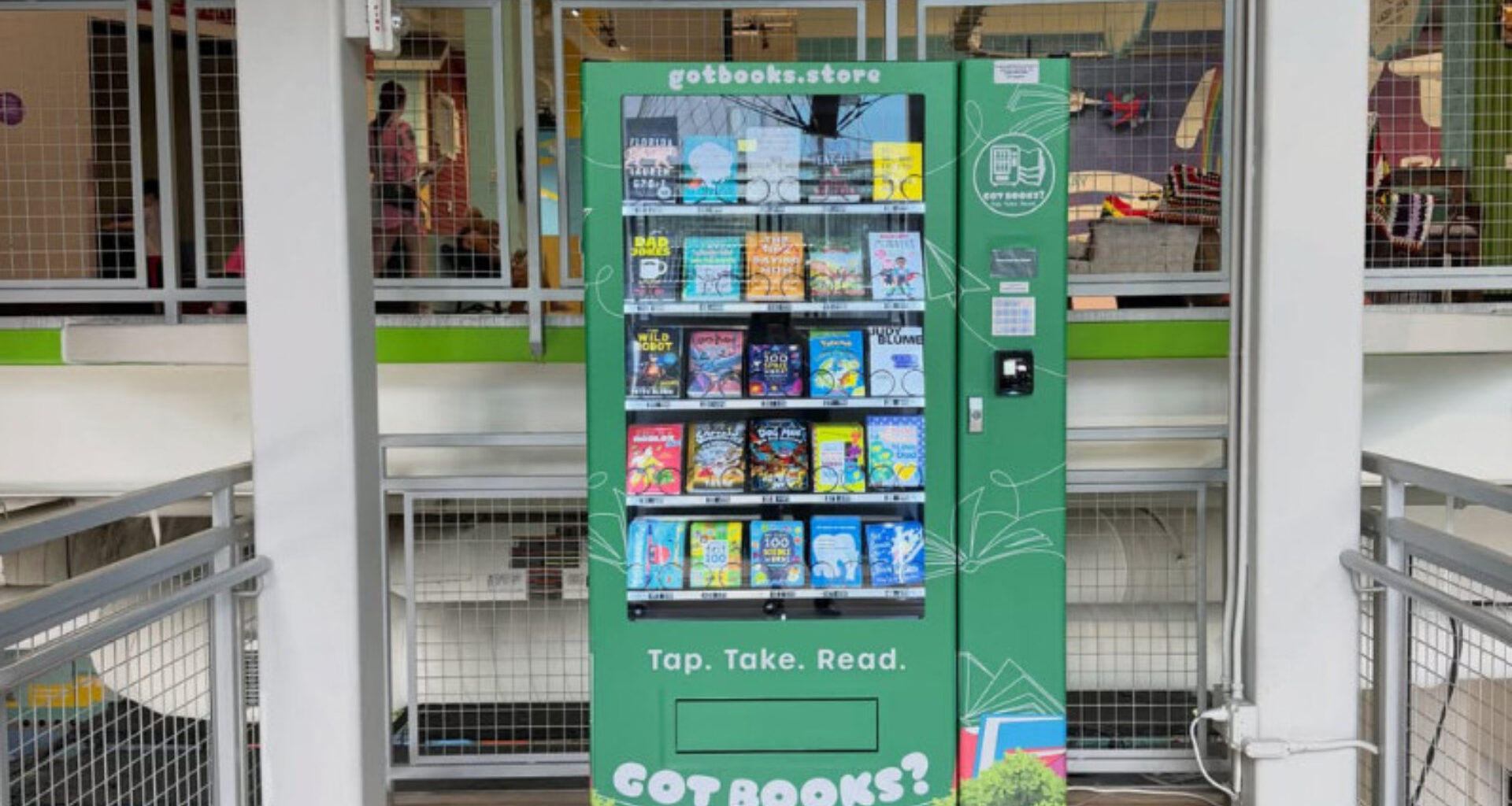 A book vending machine in Tampa