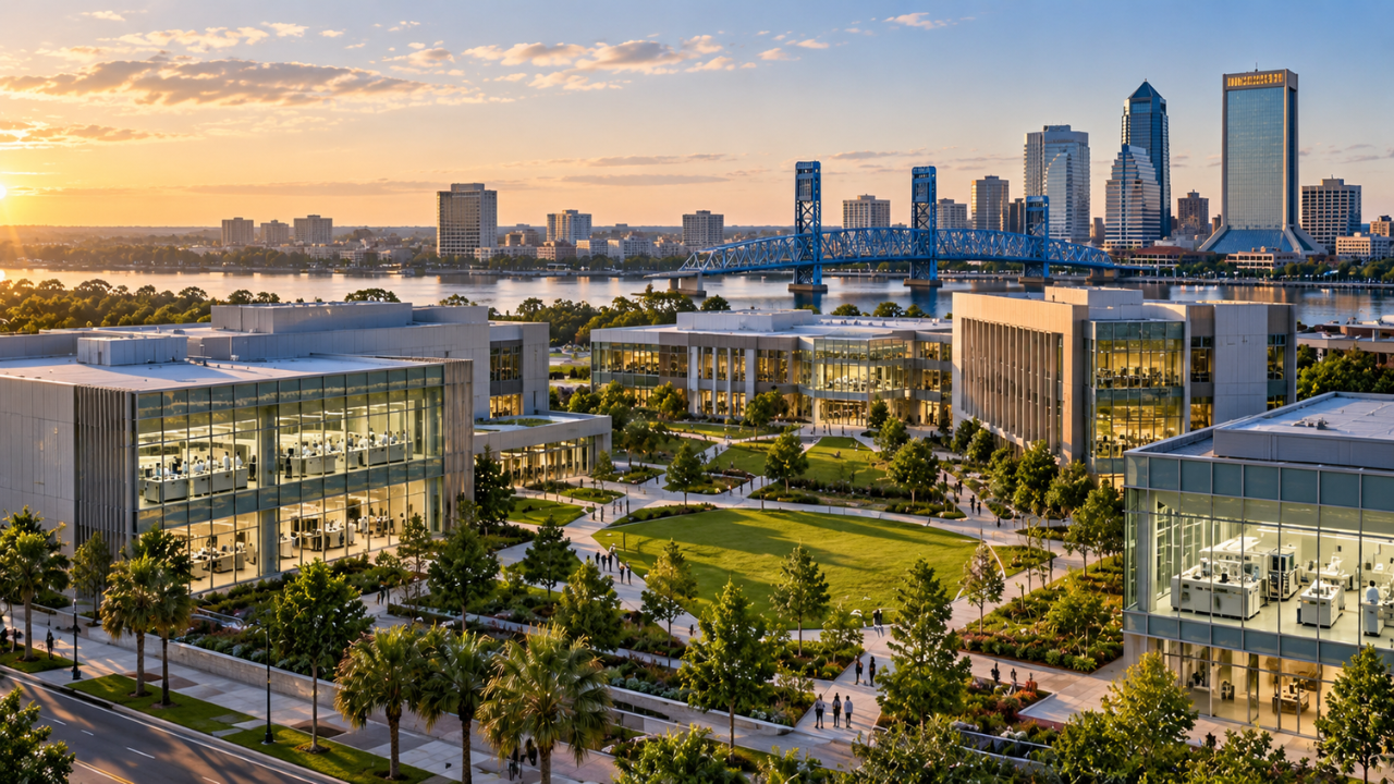 Image AI generated How much is Jacksonville investing in the UF campus