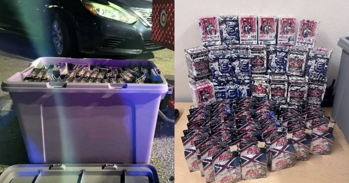 Jacksonville duo caught stealing $2,500 worth of trading cards