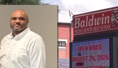 Firearm found in principal's car at Baldwin Middle-Senior High
