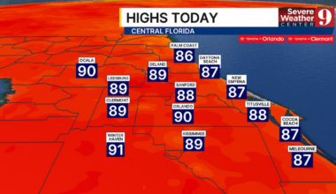 Central Florida Forecast: Heat, storms continue through weekend