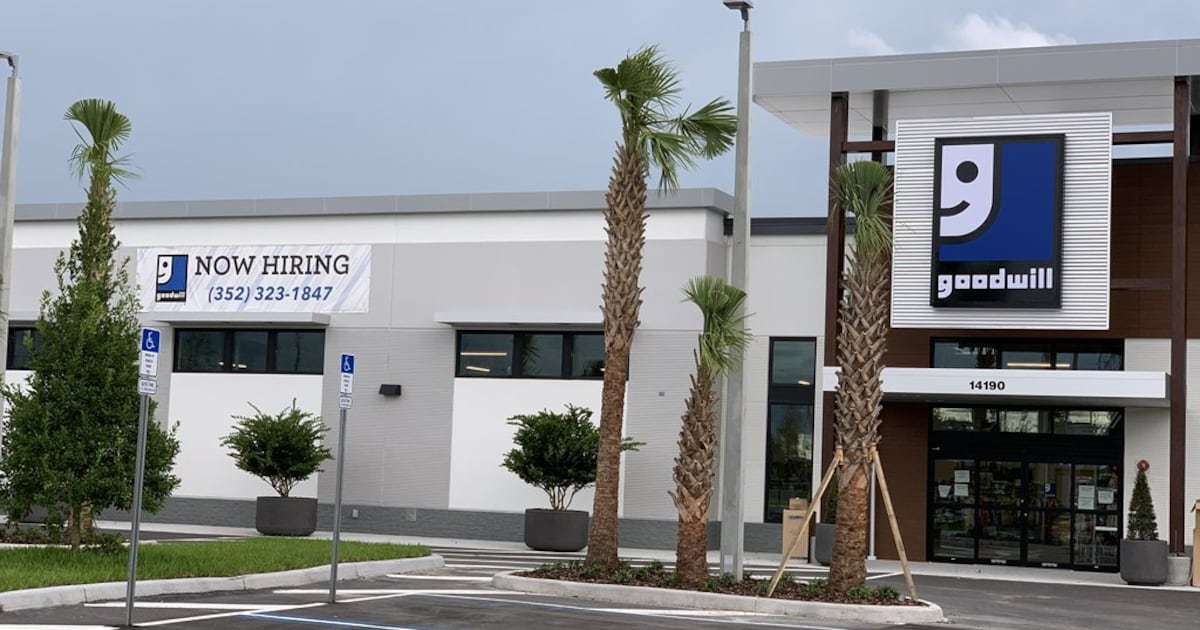 Goodwill matches donations for Orlando Union Rescue Mission