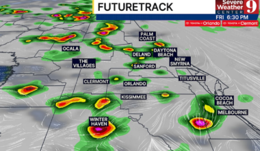 Central Florida Weather: Storms, heavy rain Friday