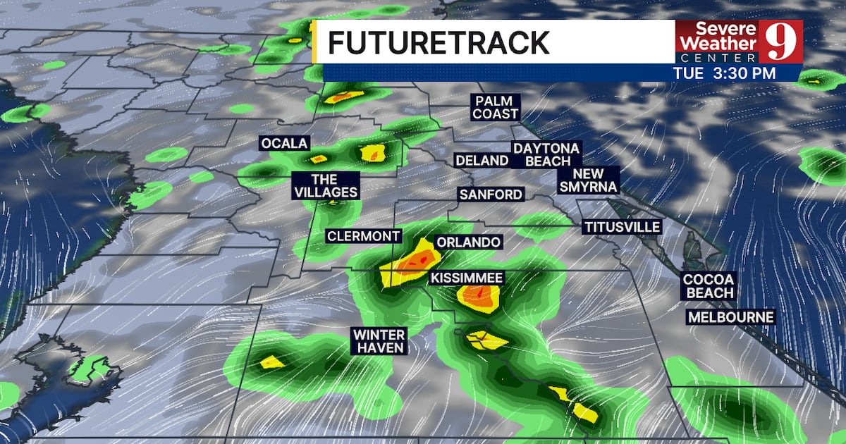 Central Florida Weather: Storms, heavy rain continue all week
