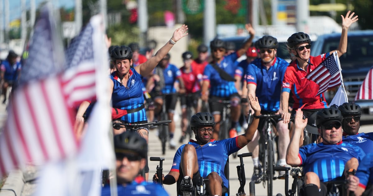 Wounded Warrior Project adaptive cycling event for 50 veterans continues on Friday at the beaches