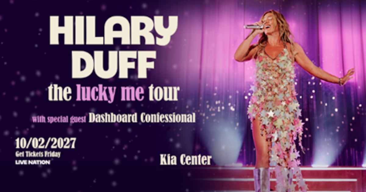 Hilary Duff announces 'The Lucky Me Tour' for Orlando