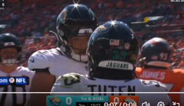 Jaguars get Tuten TD run and Little FG; Broncos settle for FG, and first half ends, JAX 10 DEN 3 – Action News Jax