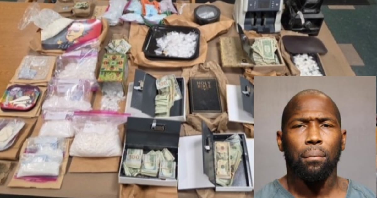 Fentanyl and cash seized in Jacksonville drug raid