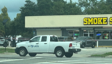 Armed robbery investigation at Jacksonville smoke shop