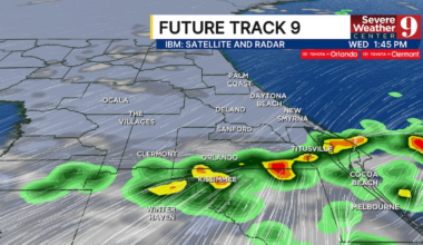 Central Florida Forecast: Storms, wind and heavy rain Wednesday