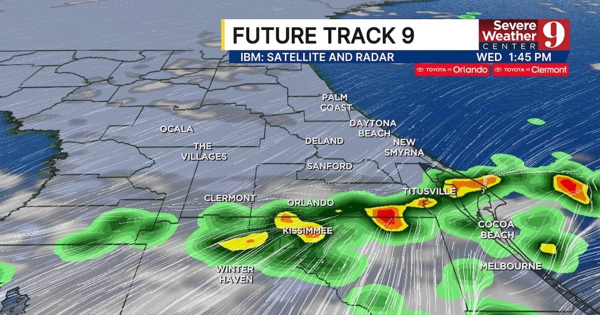 Central Florida Forecast: Storms, wind and heavy rain Wednesday