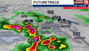 Central Florida Weather: Heavy rain, storms possible Thursday