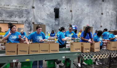 Hunger Never Sleeps event packs 111,137 meals for families