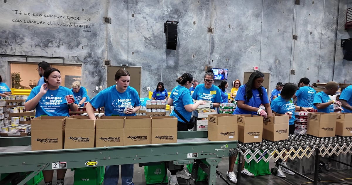 Hunger Never Sleeps event packs 111,137 meals for families