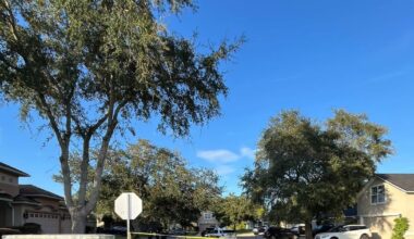 Man arrested after shooting at his girlfriend’s estranged husband during a child custody exchange