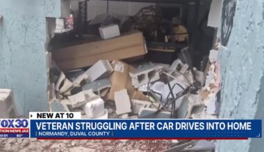 CAUGHT ON CAMERA: Disabled veteran still waiting for arrest after hit-and-run at his home – Action News Jax
