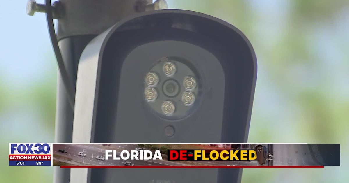 Florida orders license plate camera removal from state roads – Action News Jax
