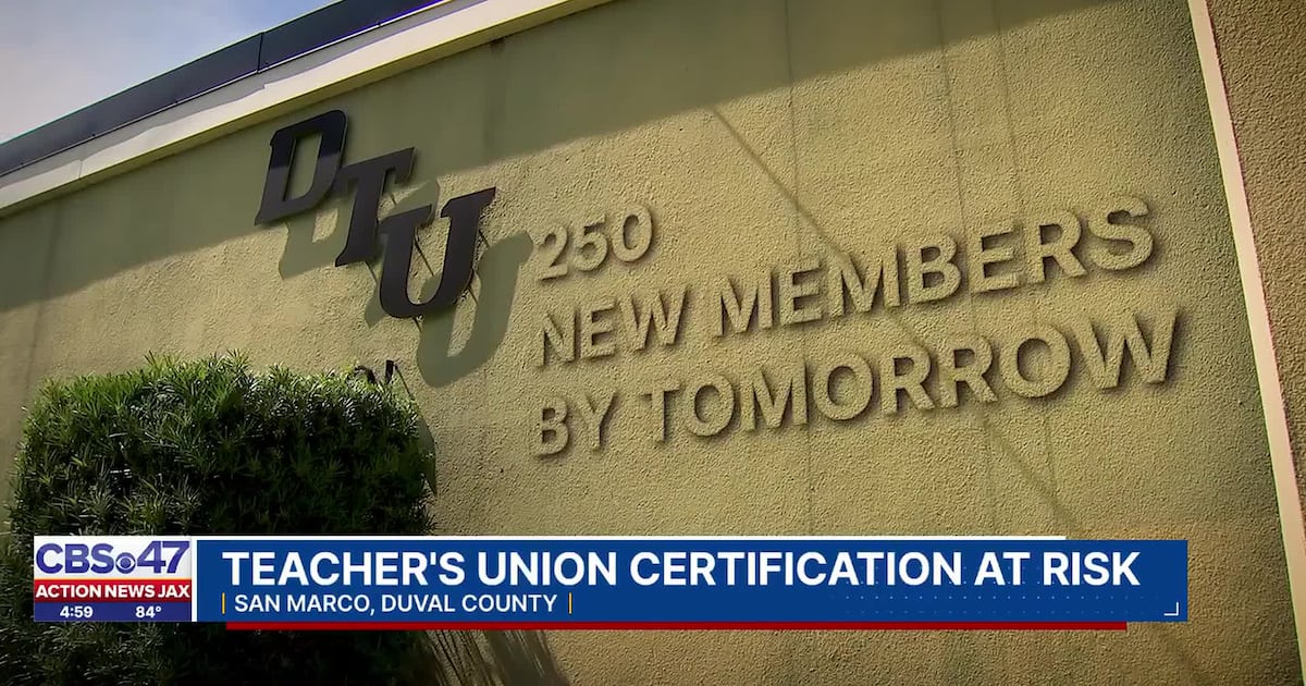 As DTU fights decertification, Duval parent warns of impact on schools – 104.5 WOKV