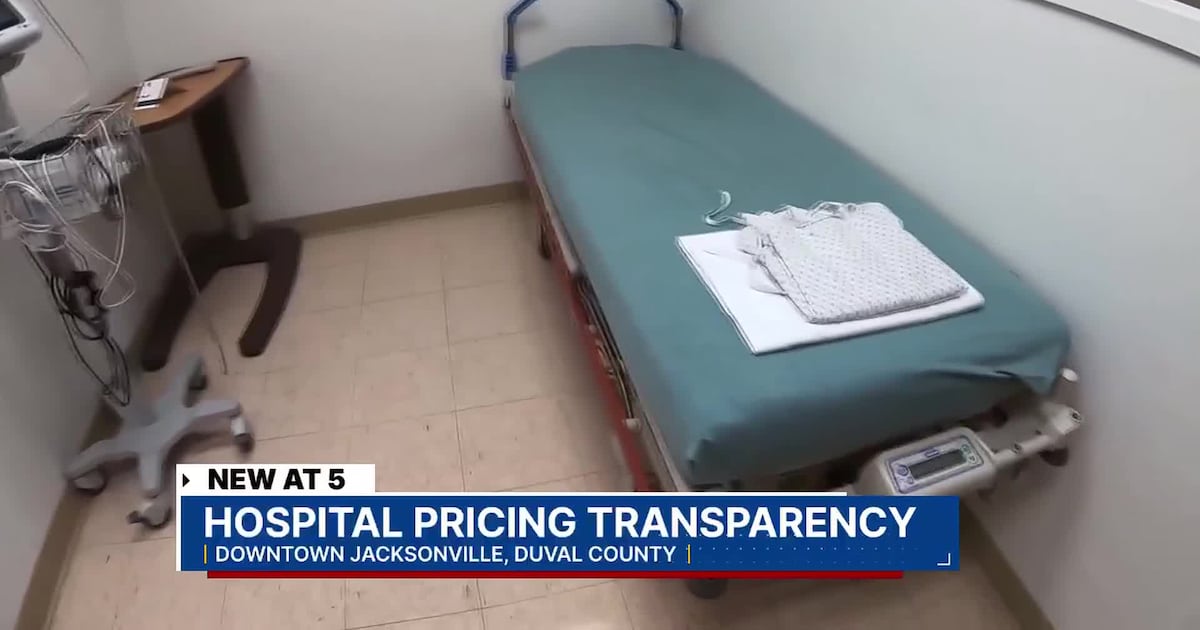New report claims major Jacksonville hospitals are not fully complying with price transparency rules – 104.5 WOKV