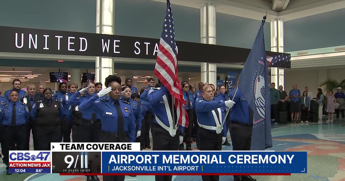 Jacksonville travelers remember 9/11 and the security changes that followed